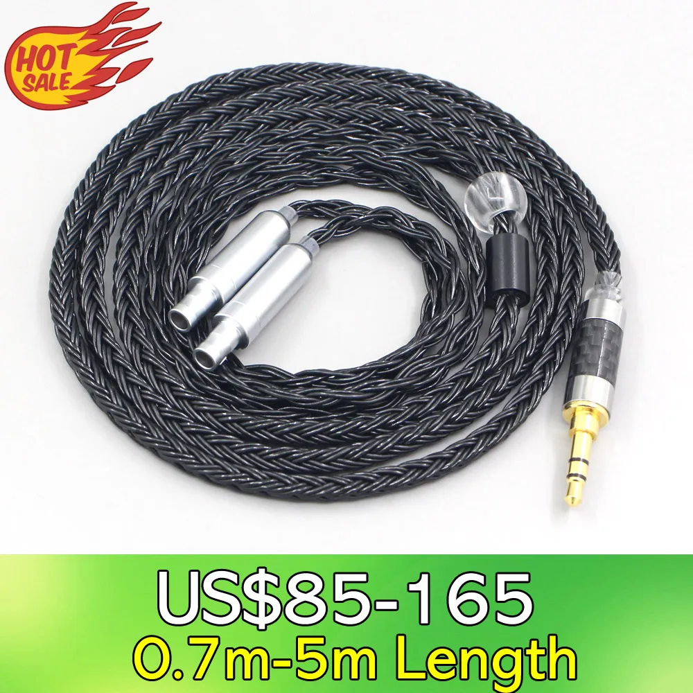LN007401 16 Core 7N OCC черный кабель для наушников Sennheiser HD800 HD800s HD820s HD820 Enigma акустика Dharma D1000