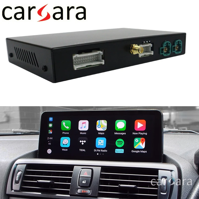 Billig Wirless CarPlay Modul AirPlay Decorder Für B M W 1 Serie F20 2 Serie F22 F45 Android Auto App Le Auto Spielen