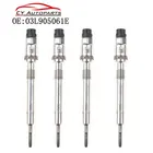 Новинка, дизельная Свеча для VW Jetta Touareg Golf Passat Beetle Audi Q7 2009-2015 03L905061E, 4 шт.