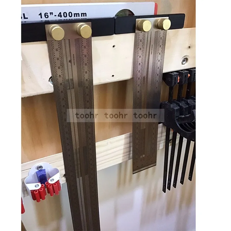 Линейка для деревообработки высокоточная линейка маркировки стальная отверстий