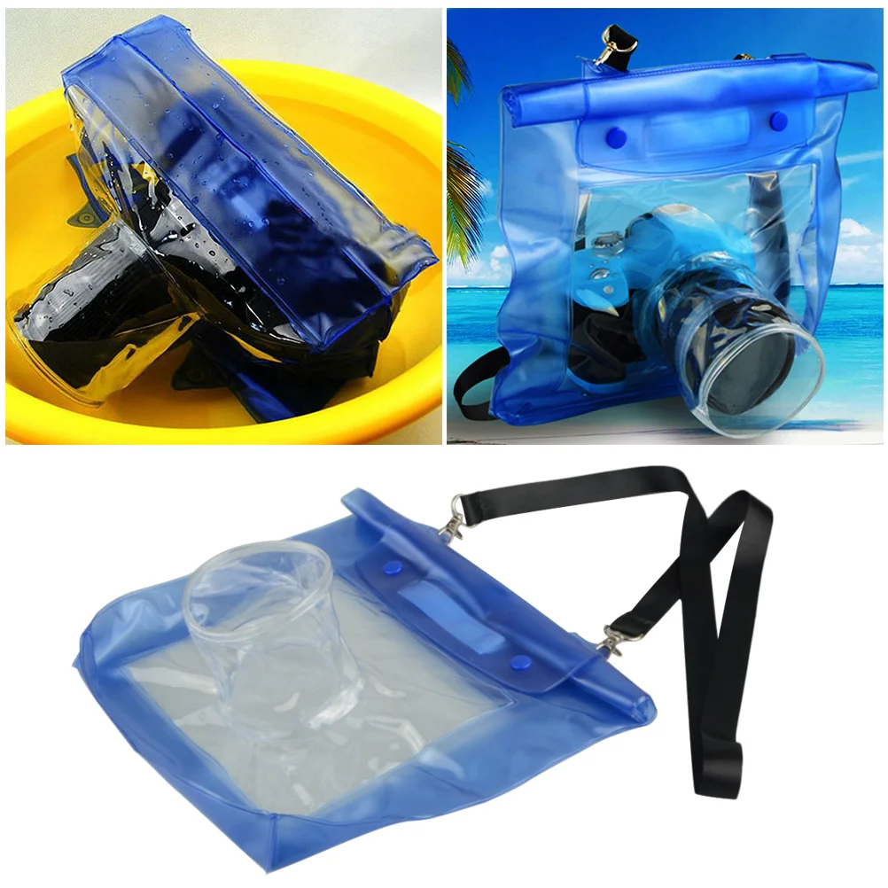 Водонепроницаемая универсальная сумка для камеры DSLR SLR подводный корпус чехол