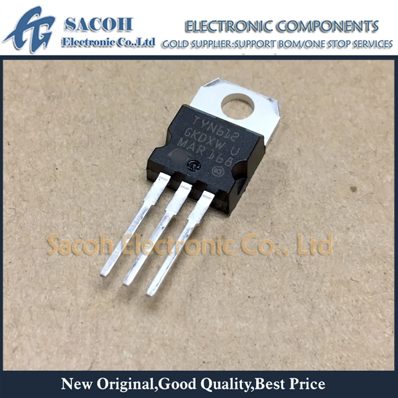 10 шт. TYN612 TYN812 TYN1012 TO-220 12A 600V/800V/1000V SCR | Электронные компоненты и принадлежности
