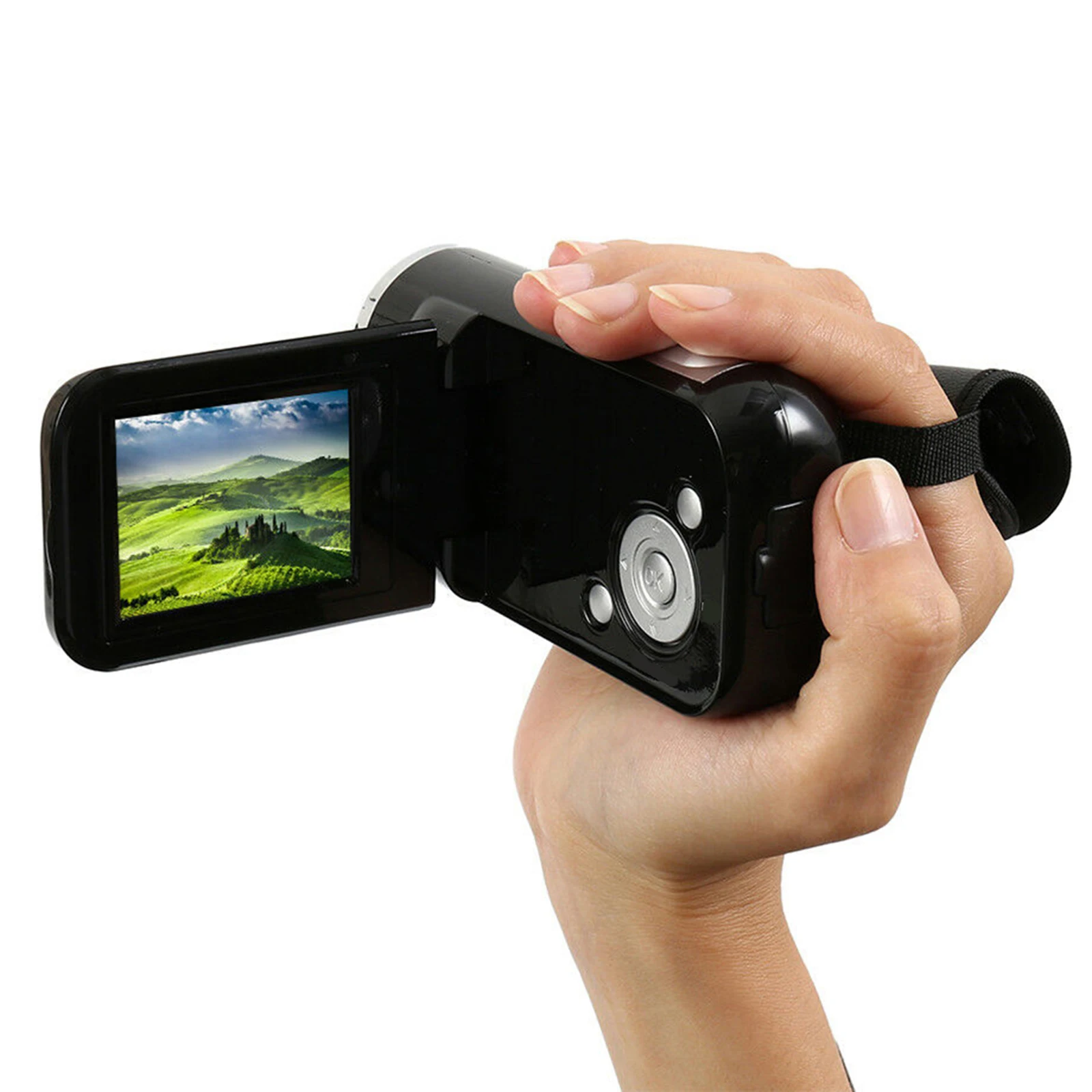 2.0" Portable Digital Video Camera 16MP 4X Digital Zoom Camcorder Mini Video Camera DV DVR for YouTube Blogger