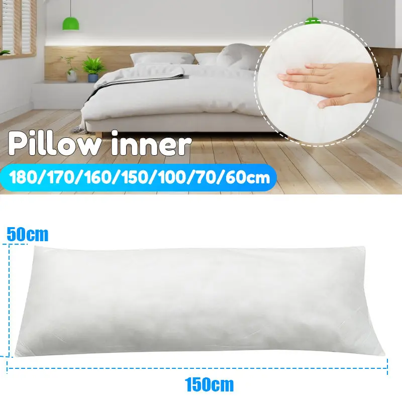Длинная Подушка для обнимания от 34 см до 150 подушка внутреннего тела Белая сна