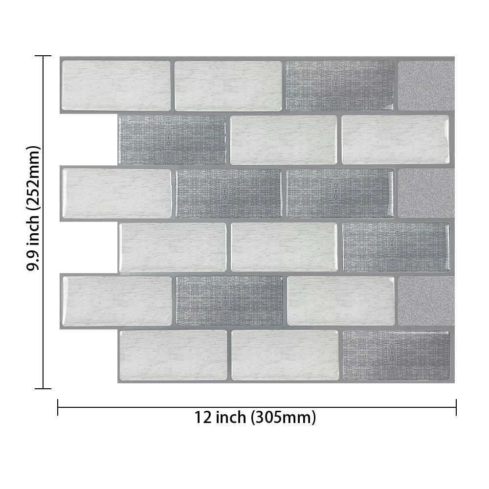 

EasyTiles 3D Self-adhesive Waterproof And Antifouling Wall Stickers Kitchen Splash-proof Backsplash Peel And Stick,home decor