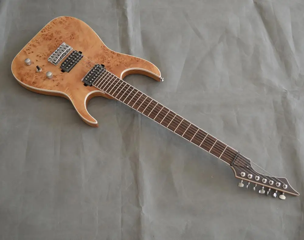 Китайская Фабрика Модель черной машины на 7 струн Бесплатная доставка|Гитары| |