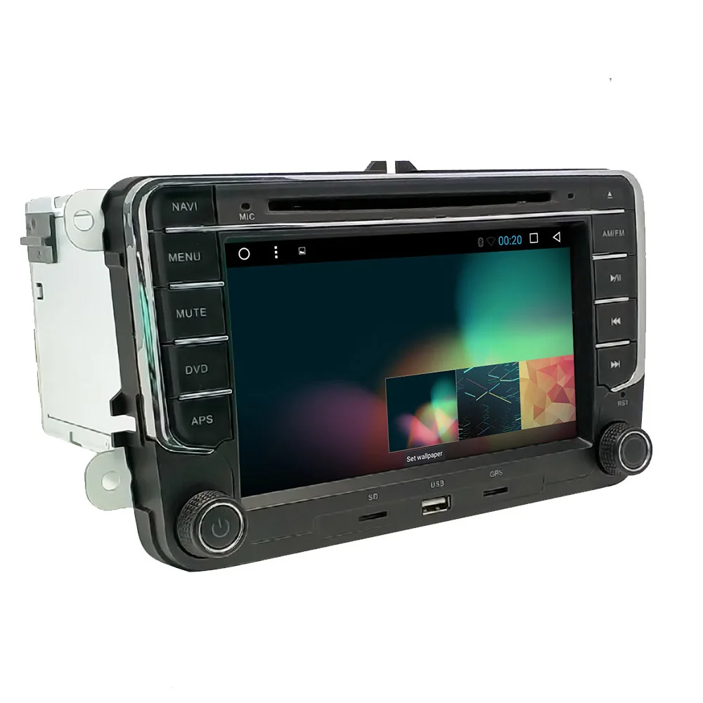 2 DIN 7 дюймов Android 8 1 Универсальное автомобильное радио DVD плеер для Volkswagen VW