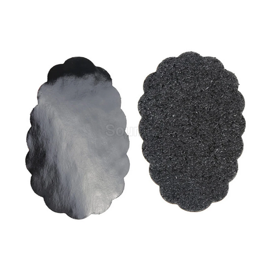 Anti Slip Shoe Sole Pads Ground Grips for Women Shoes Self-Adhesive Rubber Non Slip Sticker Outsoles Forefoot Protector Mat 2Pcs