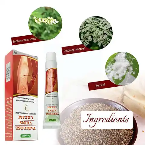 1 pc., Cream for the treatment of varicose veins