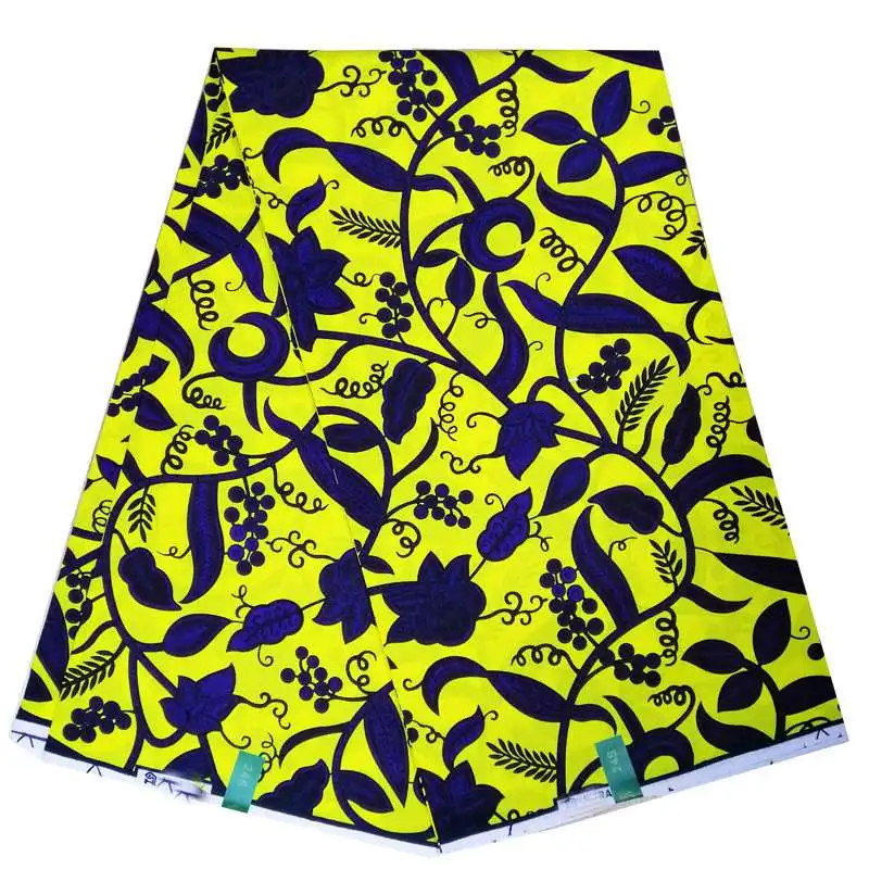 

Promotion african veritable ankara real wax print fabric african printed fabric 100% cotton Nigeria ankara by 6 yards/lots PR057