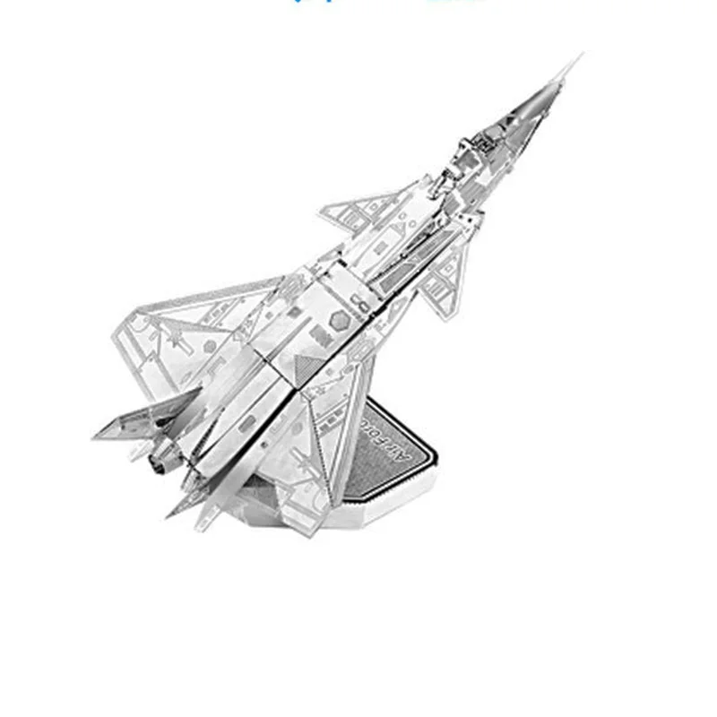 MB047 3D металлическая модель головоломка игрушечный пистолет строительная машина несколько типов Diy лазерная резка нержавеющая сталь ручная сборка набор - Цвет: MB047