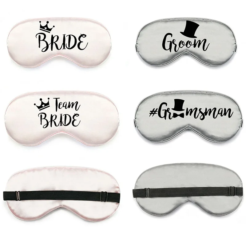 Команда Невесты невесты маска для сна Свадебная вечеринка девичник свадебный