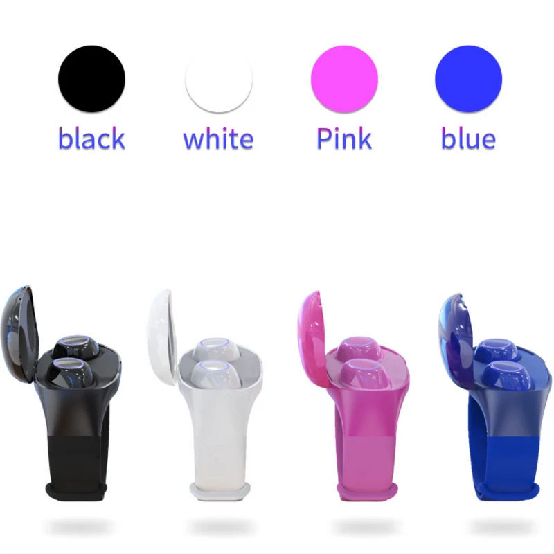 

TWS Bluetooth Earphones Mini Dual Wireless Earbuds Headset Fitness Tracker Smart Wristband Sport Bracelet Watch for IOS Android