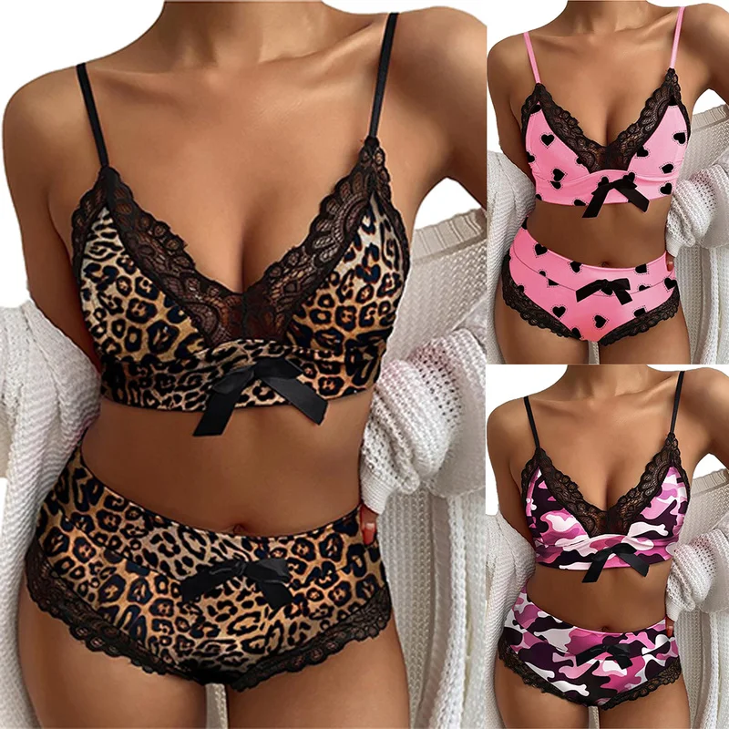 

Womens Erotic Lace Lingerie Underwear Bras + Knickers Briefs Nightwear Babydoll