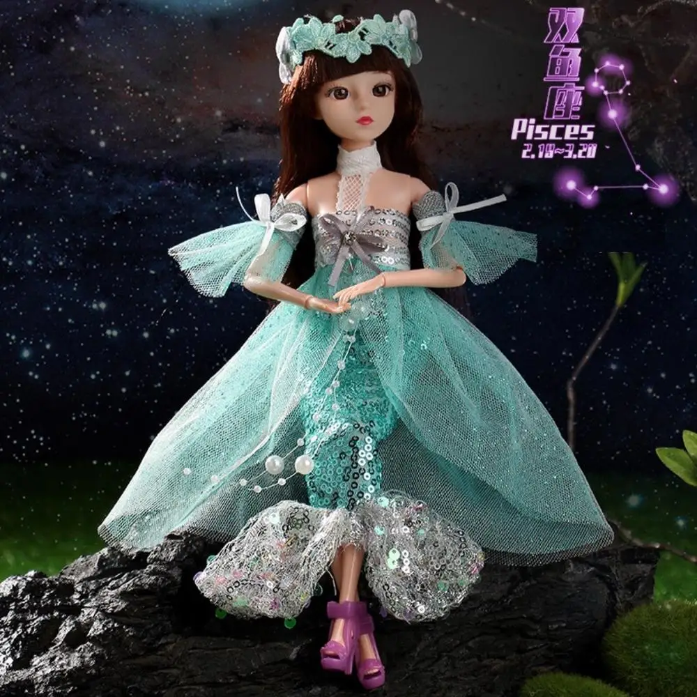 30 см 12 созвездий кукольное платье куклы принцессы фигурки игрушки для девочек