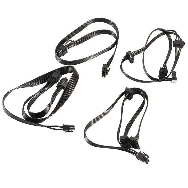 Комплект кабелей питания PCIE VGA 8 контактов 6 + 2 контакта PCIe Кабели SATA Molex КАБЕЛЬ для