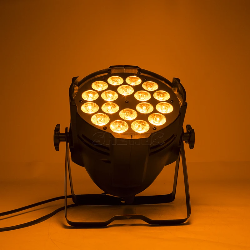 6pcs18x18W 6in1 RGBWA УФ светодиодный светильник сценического освещения 18x12W 4in1 LED Par Can DJ