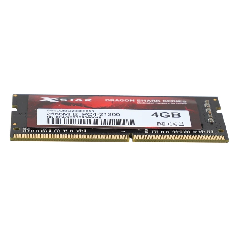 

X-STAR 4GB RAM DDR4 2666MHZ 1.2V Notebook Computer Game Memory Module Notebook Flash Memory Flash for AMD