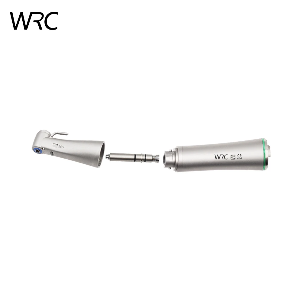 

Dental torque wrench handpiece 5N-35N with 20:1 contra angle fiber optic implant handpiece 2 in 1