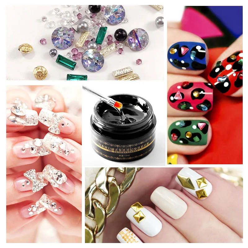 

15ML Japanese Hard Nail Glue No-clean Fast Dry Nail Glue Seal Enhanced Drilling Adhesive New Upgraded Nail New Product TSLM2