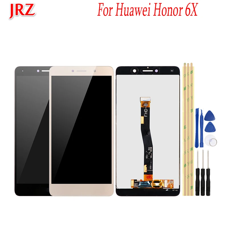 ЖК дисплей для Huawei Честь 6X BLN AL10 L21 L22 L24 сенсорный экран дигитайзер сборки запасные
