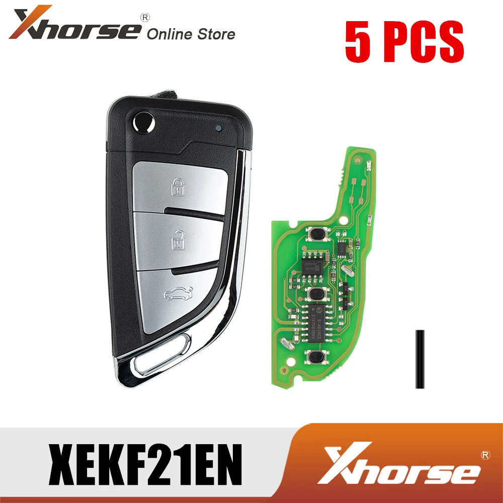 

Супер удаленный нож Xhorse XEKF21EN типа 3 с супер чипом 5 шт./лот