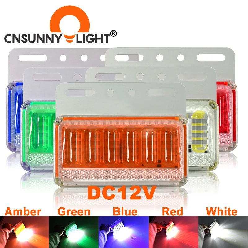 CNSUNNY Автомобильный светодиодный светильник DC12V предупреждающий сигнальный для