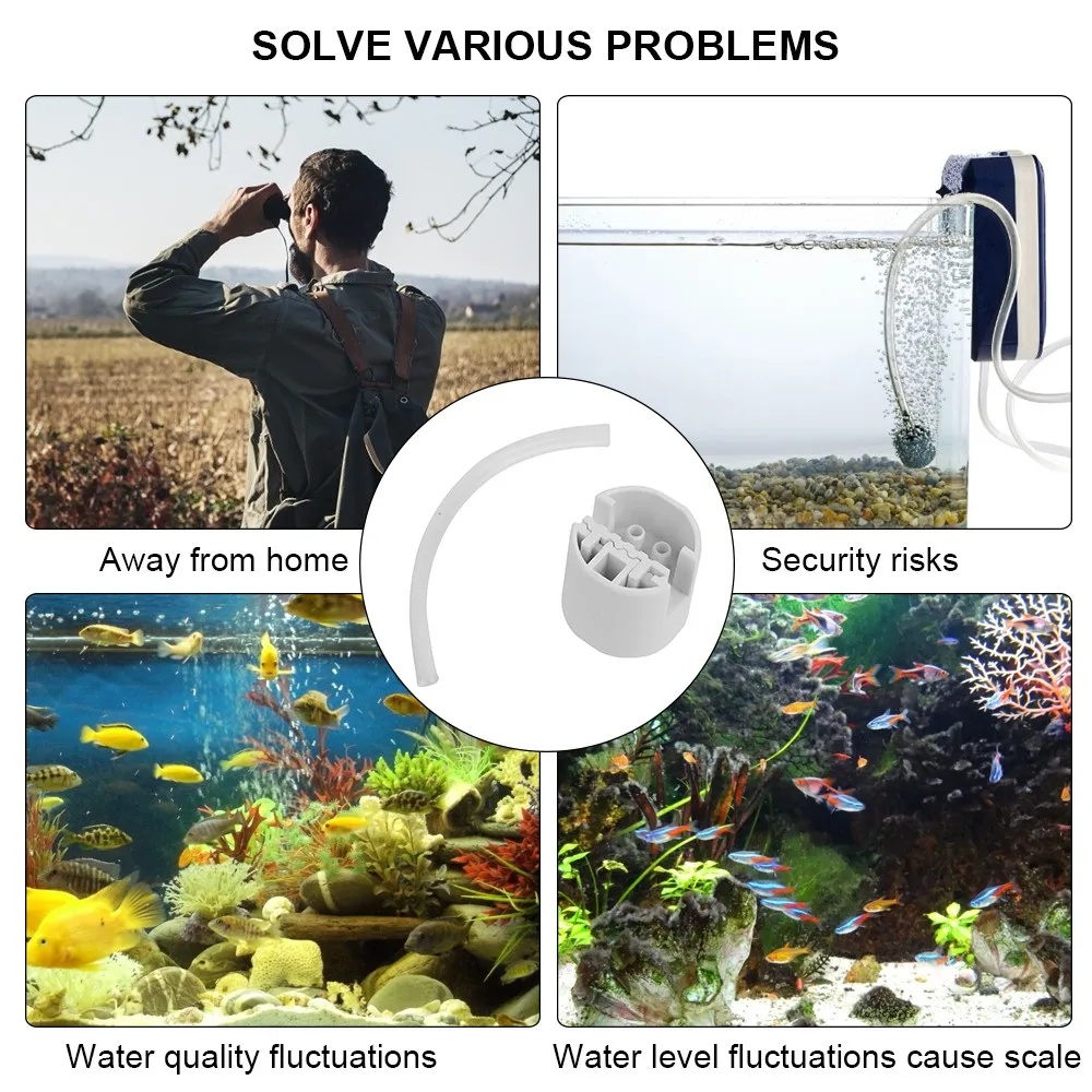 

Aquarium Water Pump DIY Auto Top Off Water Filler System Level Controller of Water Level Automatic Replenisher for Aquarium Acce