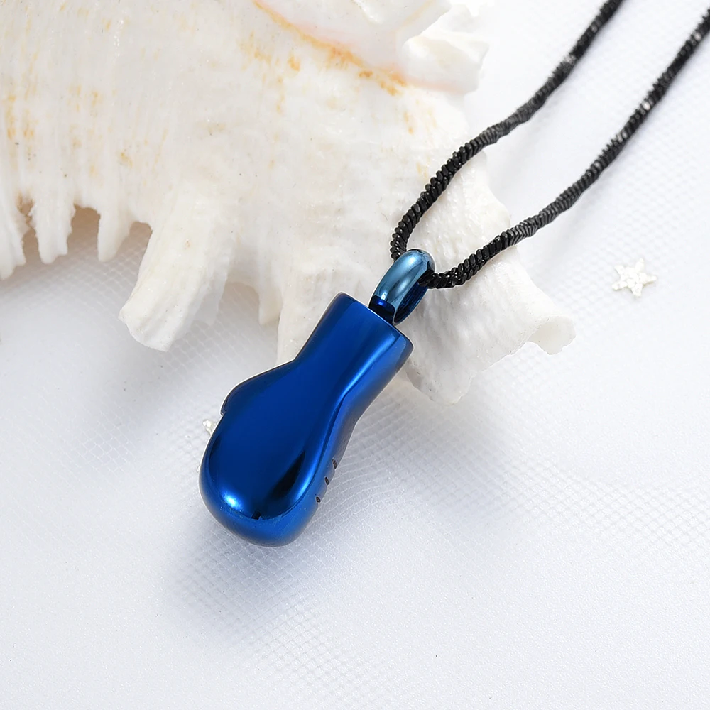 MJD8308 черные мужские кремационные украшения для пепла боксерская перчатка крутые