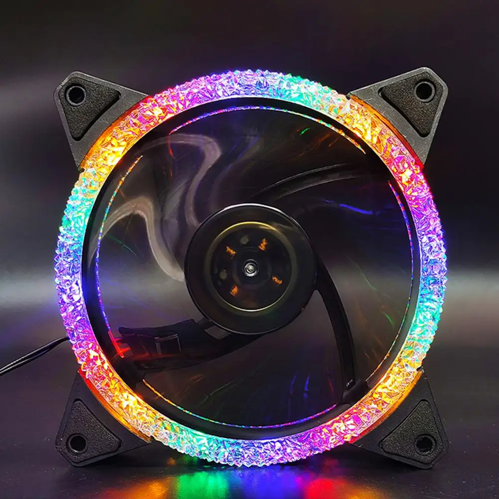 Большой объем воздуха 12 см для компьютера RGB вентилятор большой | Компьютеры и