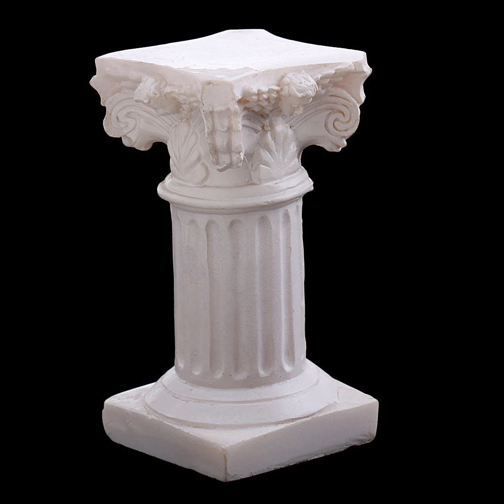 

Roman column building model statue for dollhouse accessories decoration