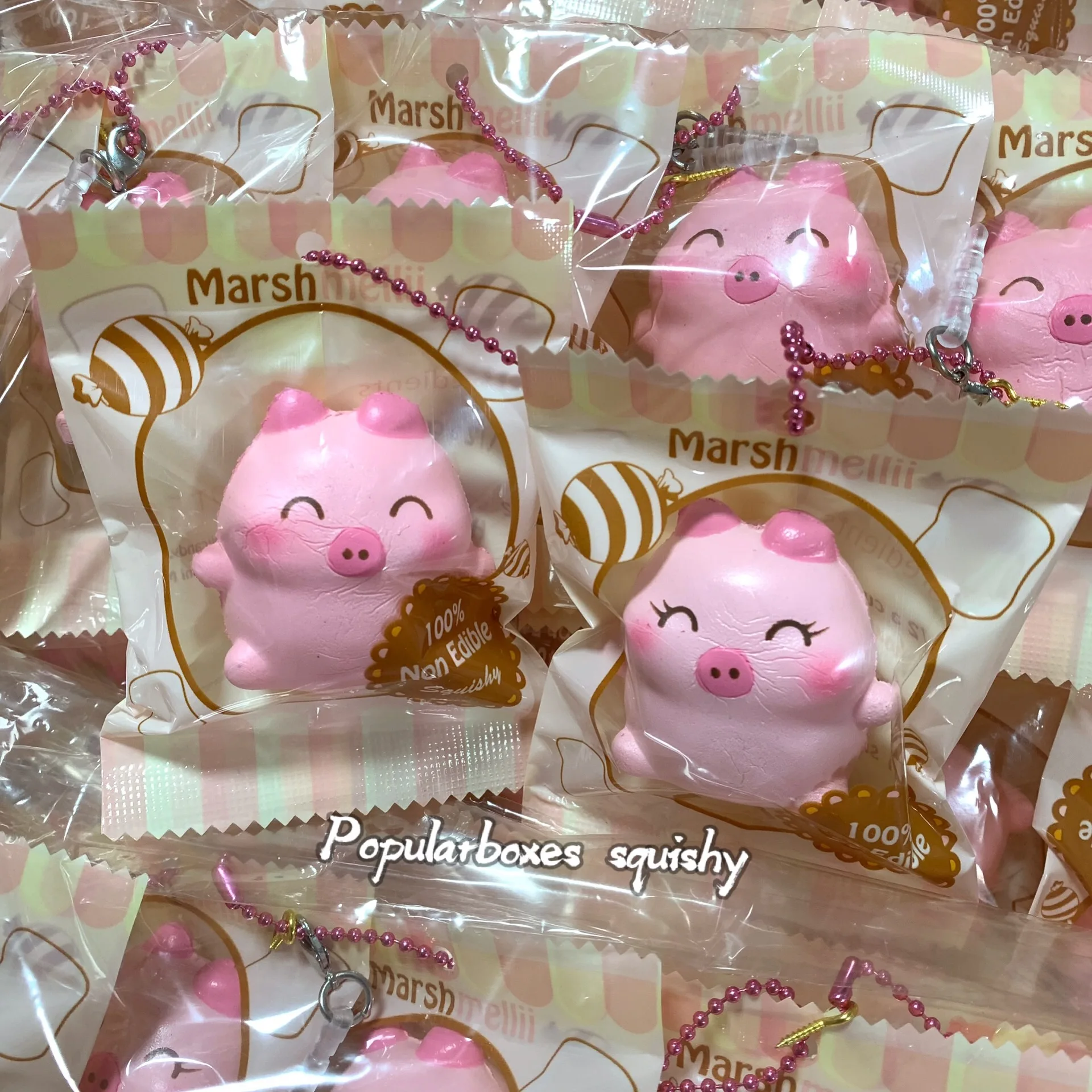 Creamiicandy оригинальная свинка marshmellii закрывающие глаза медленно восстанавливающая