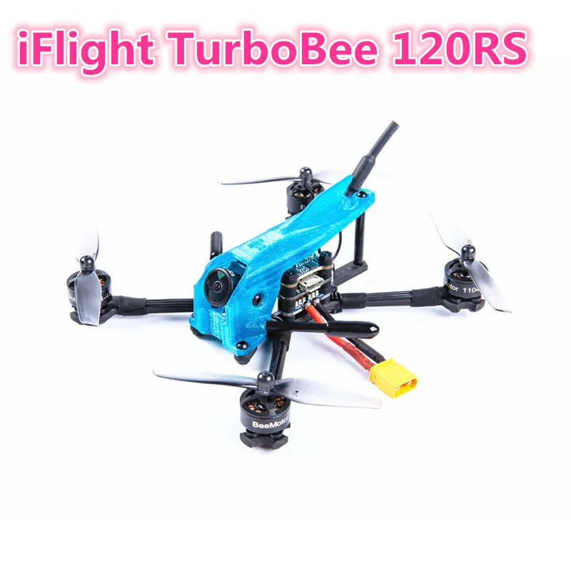 IFlight TurboBee 120RS V2 120 мм F4 4S Квадрокоптер многороторный вертолёт FPV Racing RC Дрон PNP BNF w/1104
