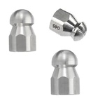 Труба Jetter Давление шайба сливной очистки канализационных труб Jetter роторная насадка 5 Jet