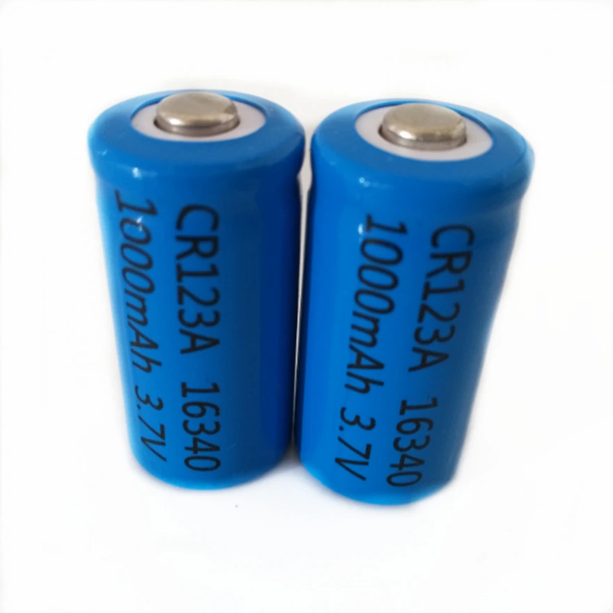 

2pcs/lot SHSEJA 3.7V 1000mAh 16340 rechargeable battery CR123A 16340 lithium ion rechargeable lithium battery