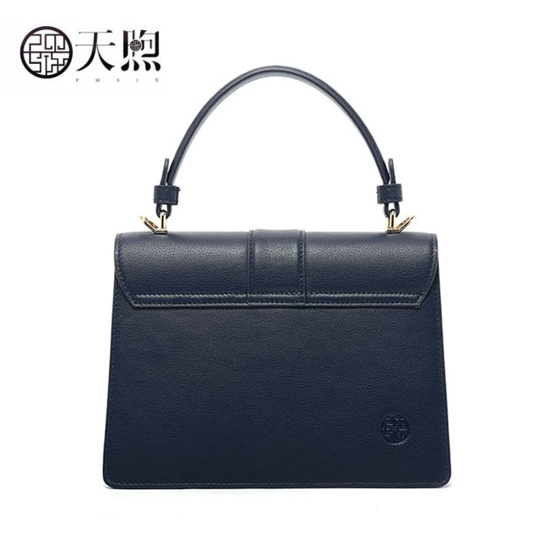 Pmsix новинка 2020 женская сумка из натуральной кожи ручная вышивка роскошные сумки