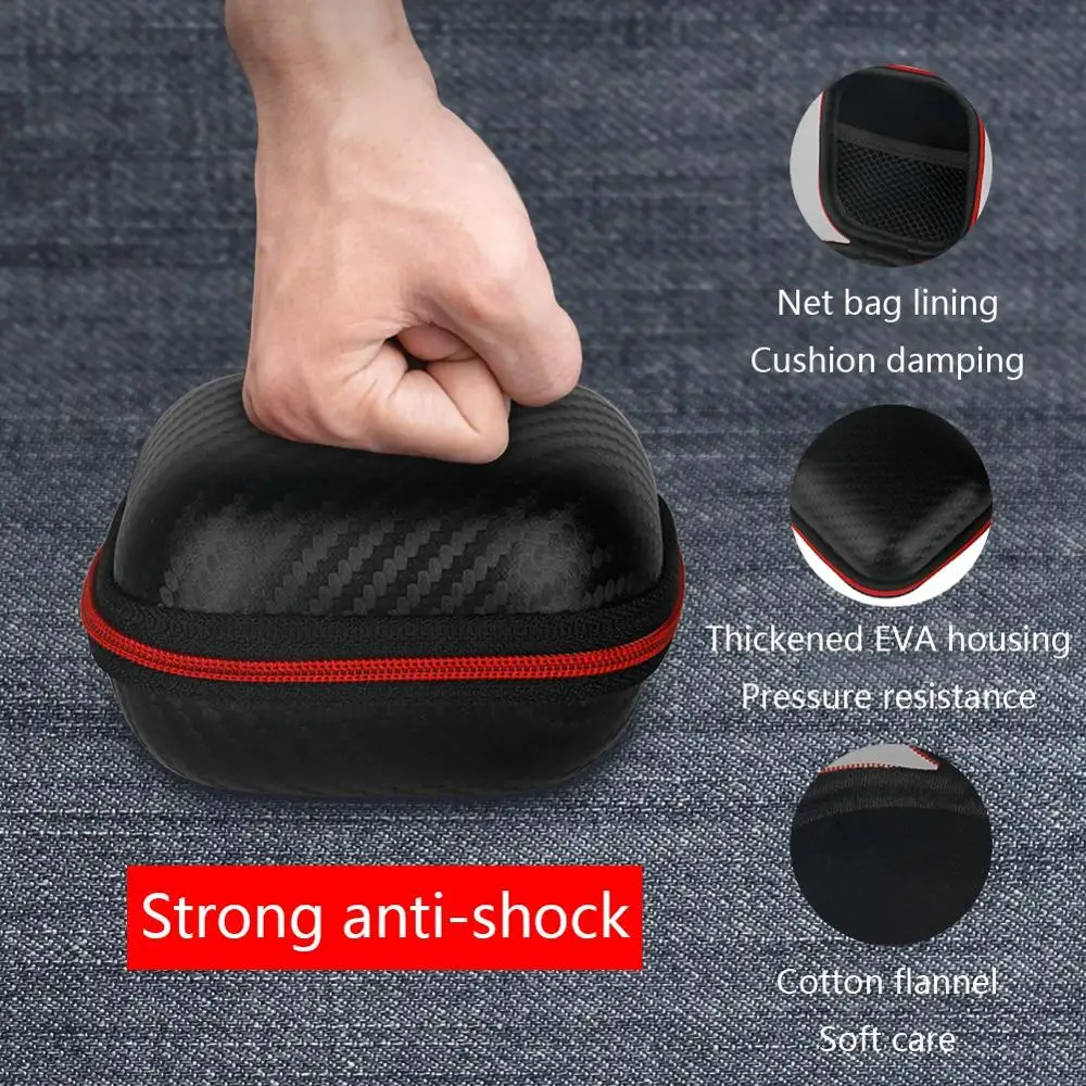 Pouch Headphone Carrying Case Portable Water Resistant Shockproof Protective Storage Bag | Электроника