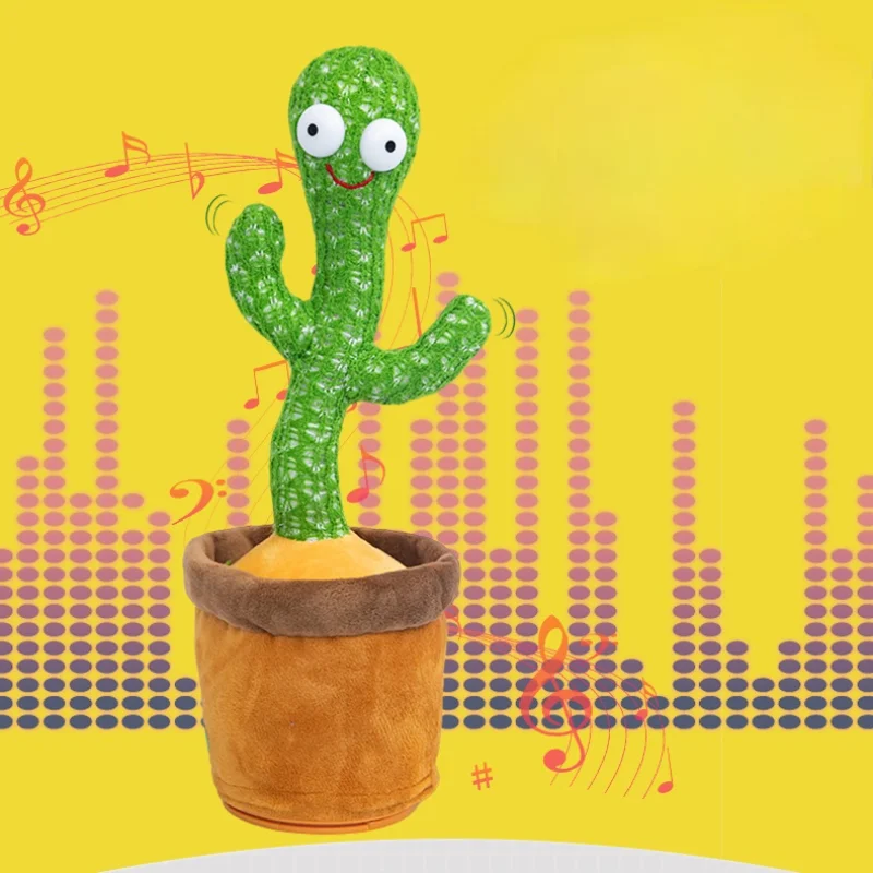 

Funny Creativity Figurine Dancing Cactus Couple Gift Ornaments Miniatures Figet Toys Cactus Bailarin Home Accessories DK50FM