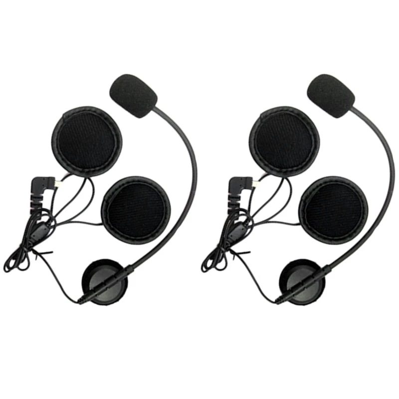 2 шт. камер Мгновенной Печати Mini 8 Pin Динамик Микрофон для BT-S1 BT-S2/S3 мотоцикла