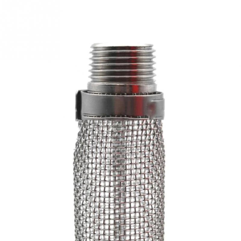 

Stainless Steel Mesh Filter 12inch/6inch Beer Brew Hop Filter Strainer Tool for Kettle or Tun