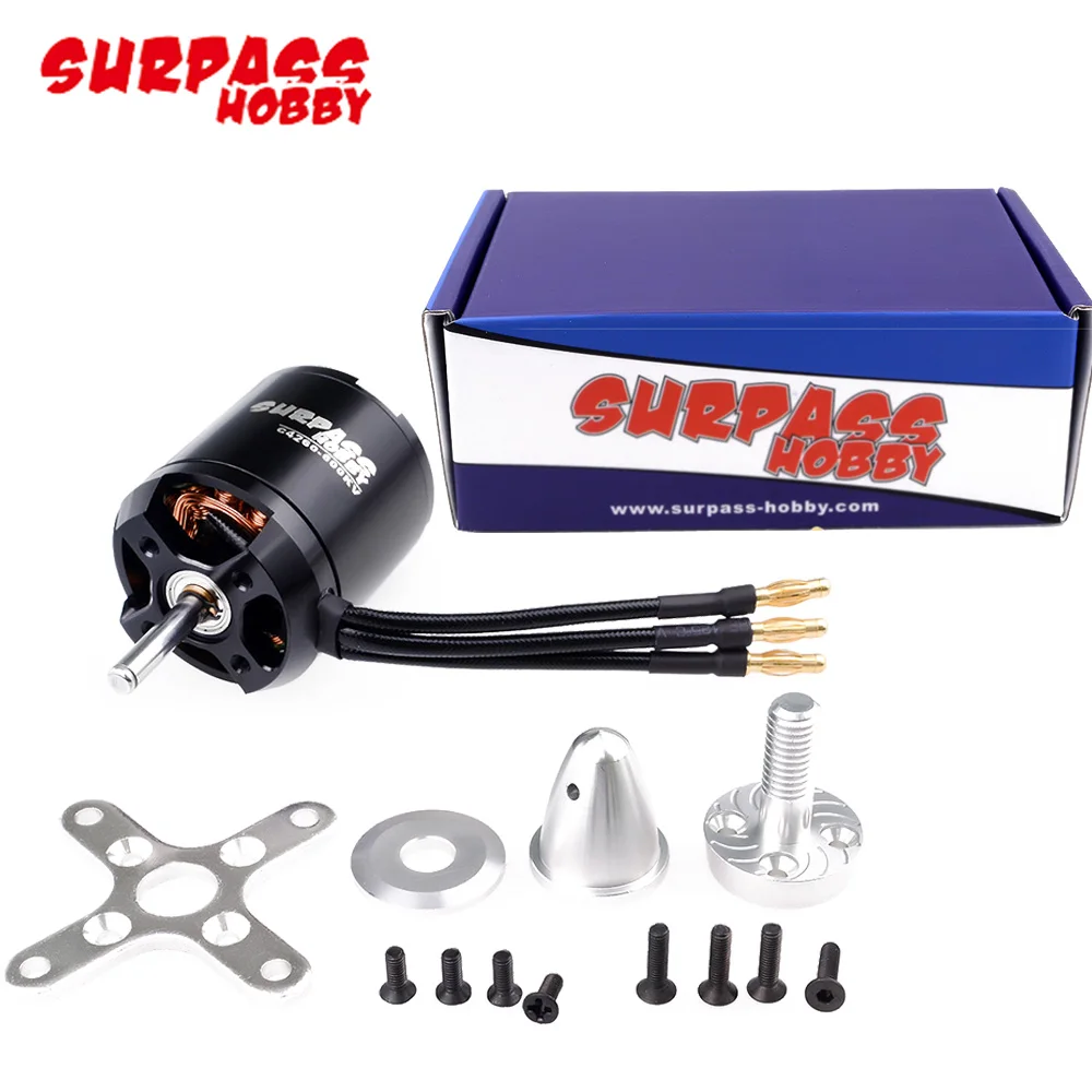 Surpass Hobby C4260 3530 500KV/600KV 14 полюс Outrunner для RC Airpalne самолета Multicopters самолет