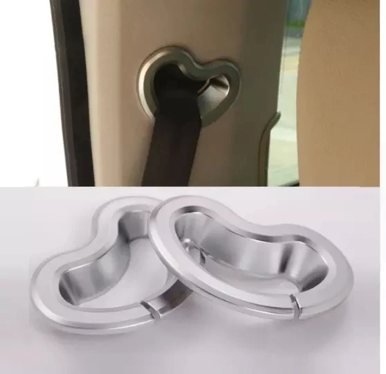 

Для Land Rover Discovery 4 LR4 автомобильный Стайлинг передний и задний ремень безопасности, пряжка, накладка, наклейки, аксессуары, набор из 2 шт.