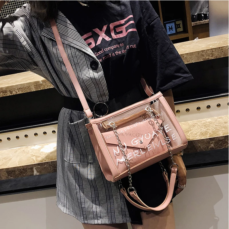 Женская сумка мессенджер хит продаж новая модная с принтом алфавита для женщин