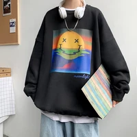 privathinker harajuku mens sweatshirts cartoon graphic fashion brand streetwear loose male pullovers korean style unisex hoodie