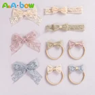 Кружевные аксессуары для волос, 3 вида, шпильки для волос для девочек, эластичные шпильки для волос, реквизит для детской фотосъемки