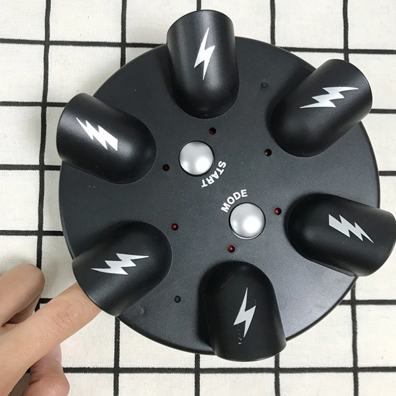 

New 6 Slots Polygraph Adult Antistress Prank Electric Shocker Toys Children Halloween Party Games Heart Beat Novelty & Gag Toys