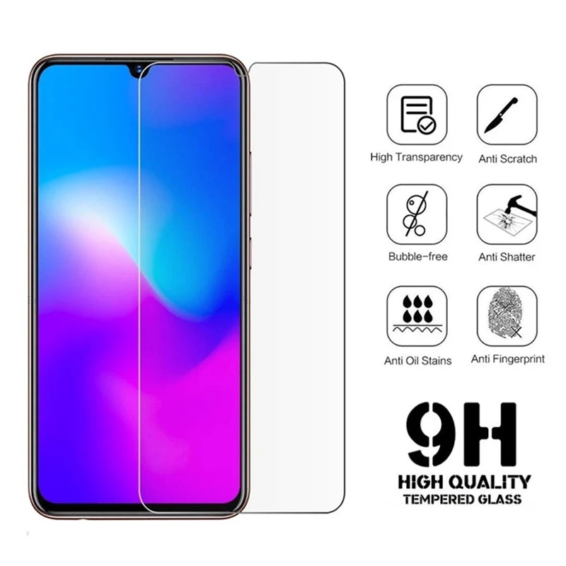Закаленное стекло Vivo Y17 защита экрана Y 17 VivoY17 1902 закаленное 2019 защитная пленка для
