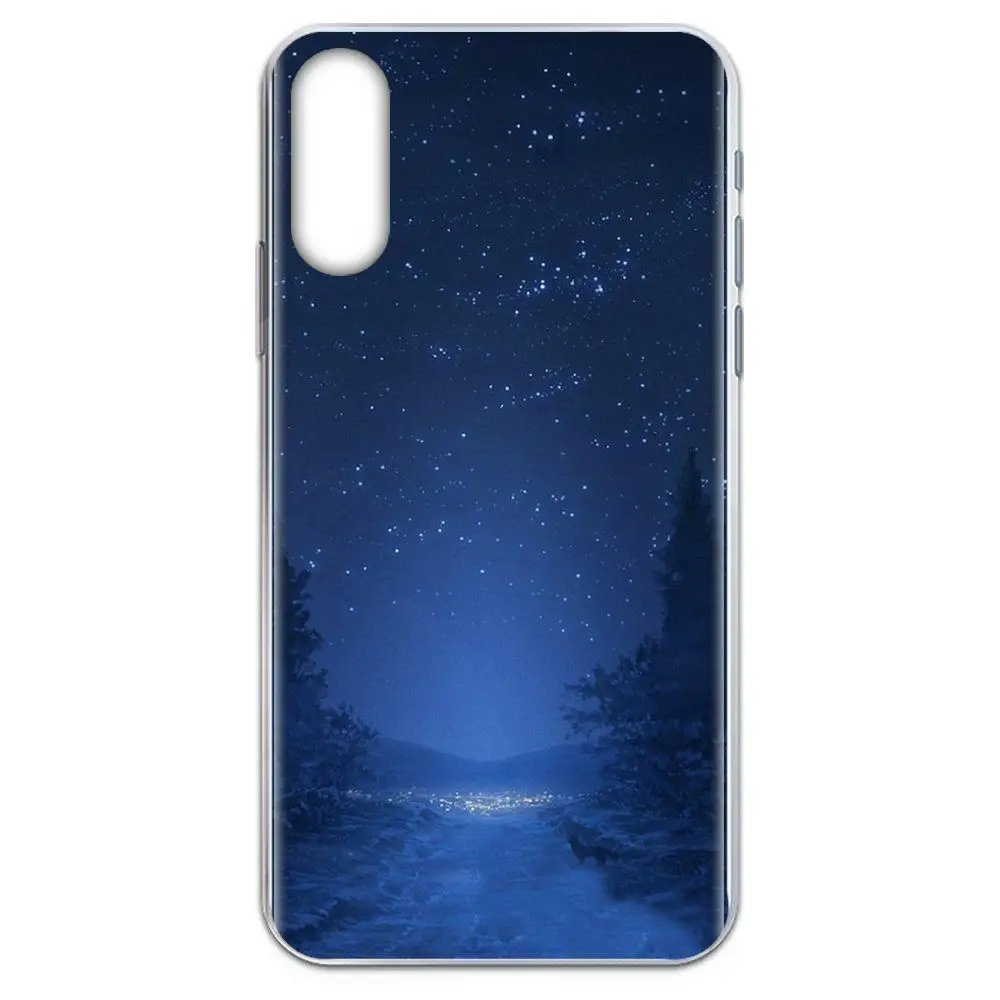 Coque Shell Phone Case For LG K50 Q6 Q7 Q8 Q60 X Power 2 3 Nexus 5 5X V10 V20 V30 V40 Q Stylus Starry Sky And Feel Good Words | Мобильные