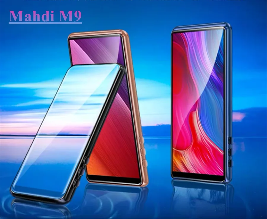 Mahdi M9 Bluetooth MP4 плеер с динамиком сенсорный экран 3,5 дюймов HD HIFI 8 Гб Музыка MP3 MP4 плеер Поддержка видео TF карта