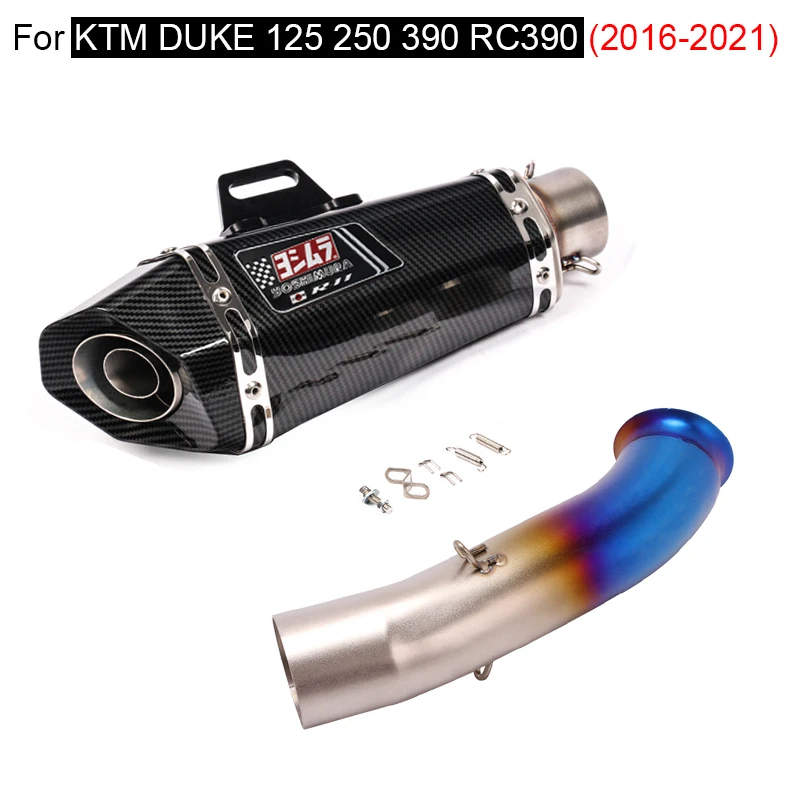 Система выхлопных газов для мотоцикла KTM RC390 DUKE 390 125 250 2016 2017 2018 2019 2020 2021 на